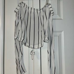 Off the shoulder top; never worn!!!